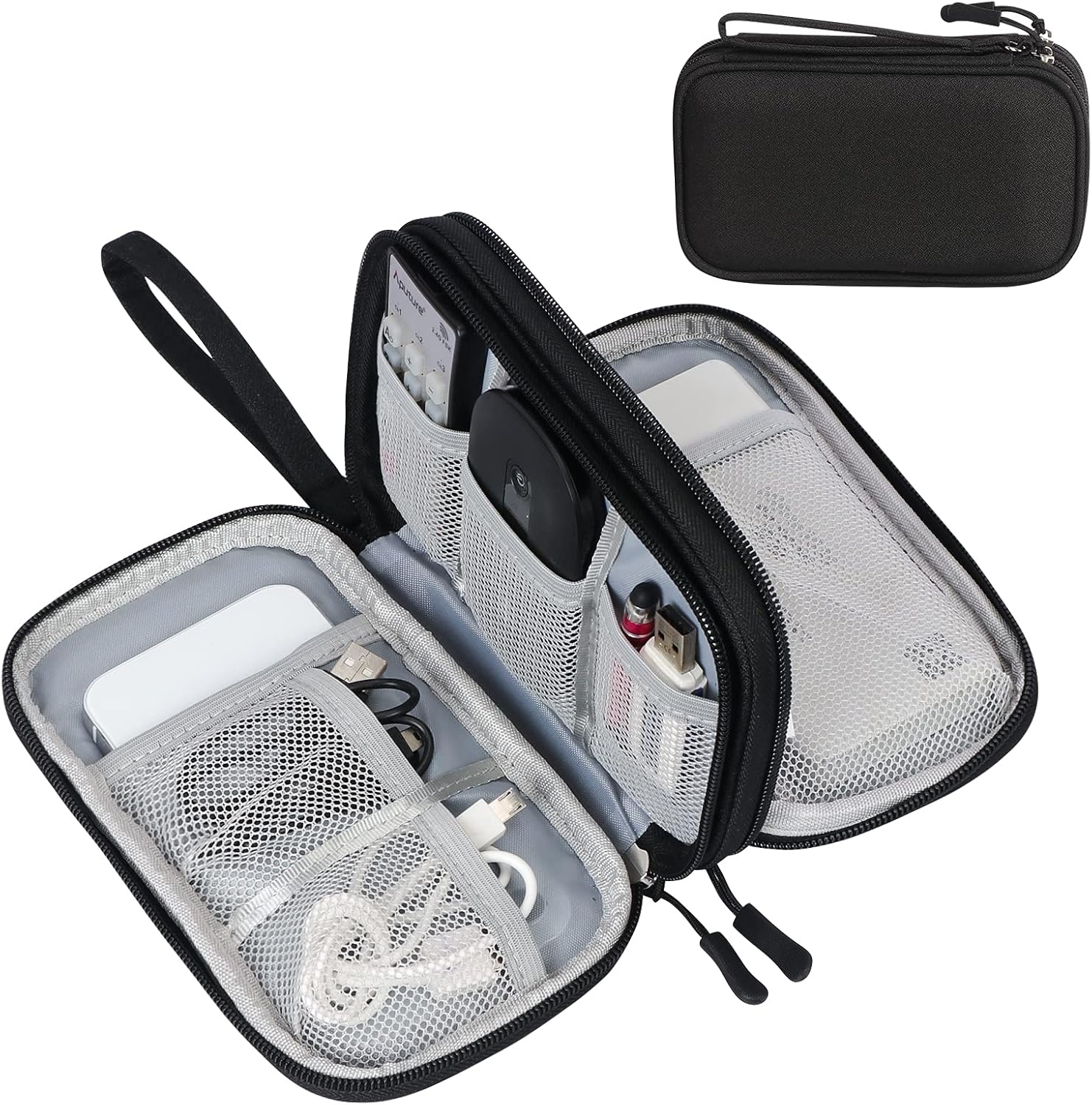 FYY electronic organizer pouch for spare chargers and cables