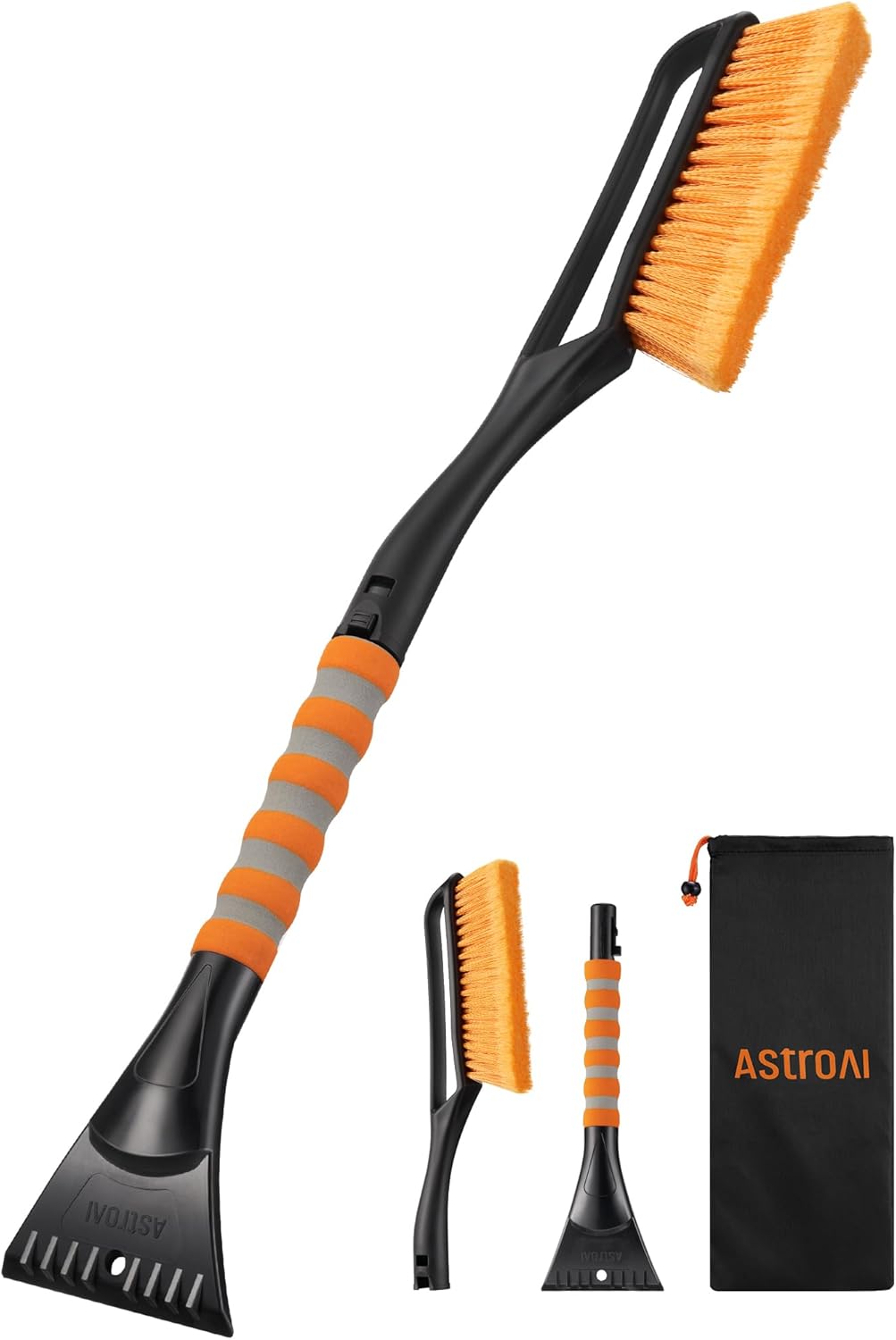 AstroAI detachable snow brush and ice scraper