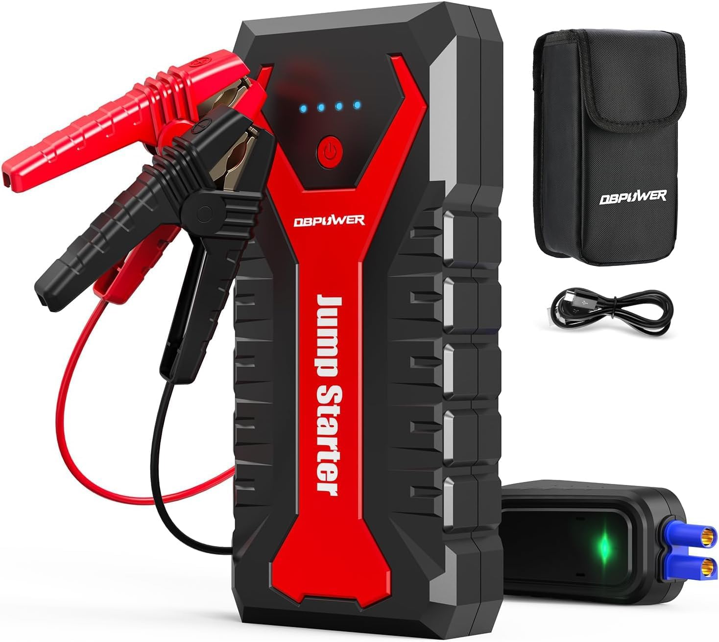 DBPOWER portable lithium car jump starter