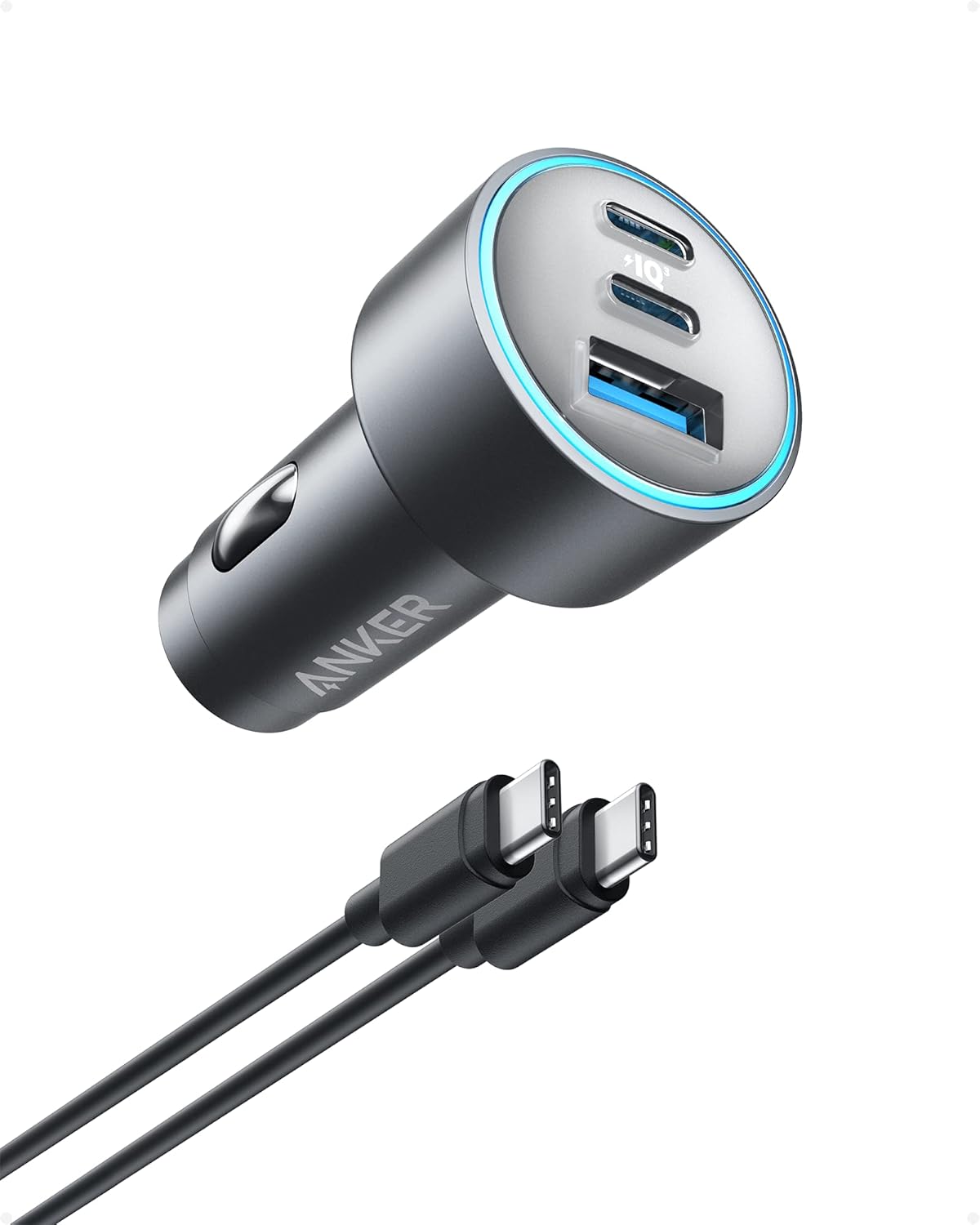 Anker 535 67W 3-port USB-C car charger