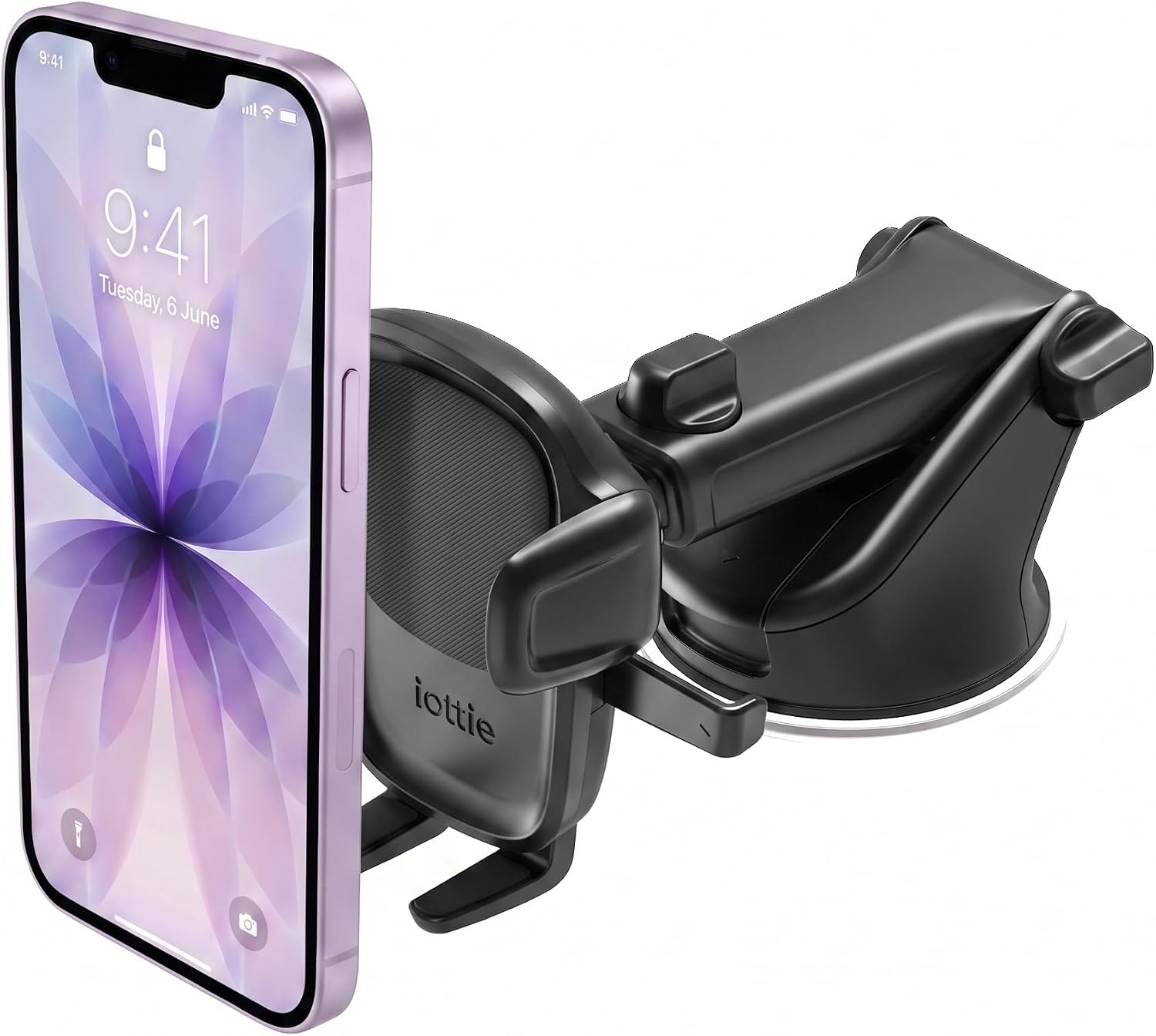 iOttie Easy One Touch phone mount for car dashboard or windshield